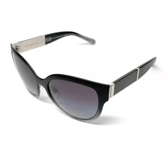 Burberry Accessories - Burberry Unisex Black and Grey Gradient Sunglasses